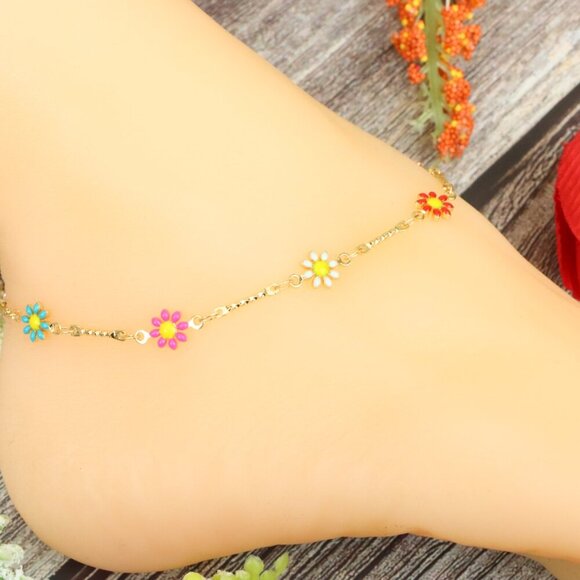 "Elegant Handmade Anklet – Delicate Jewelry for Women, MAR091625 - Picture 2 of 10